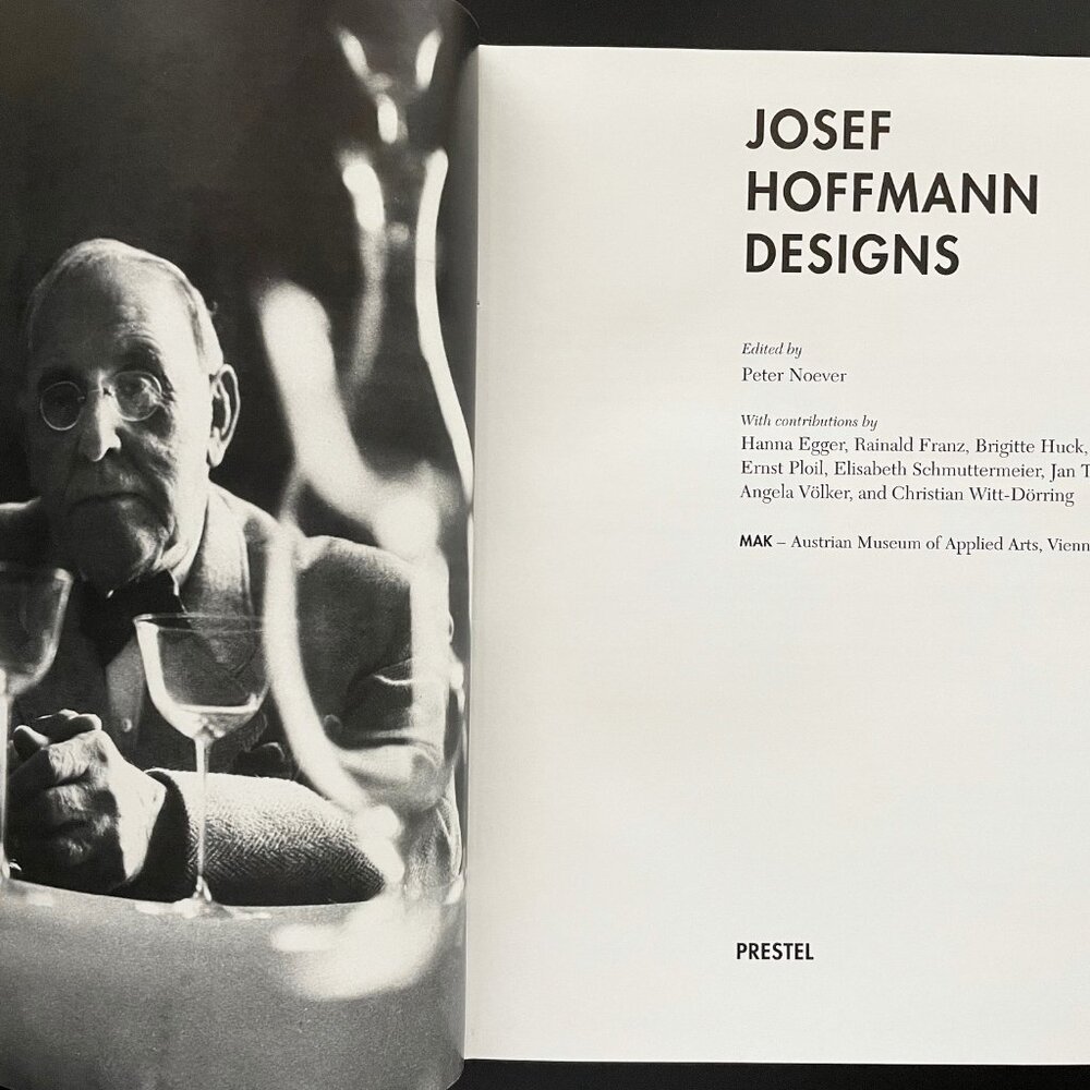 Josef Hoffman Designs by Peter Noever